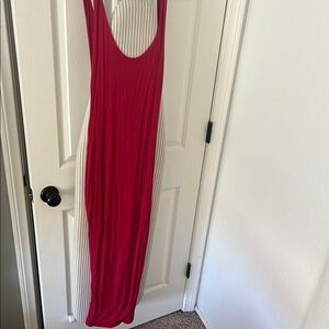 JLUXLABEL Cream Sleeveless Maxi Sundress